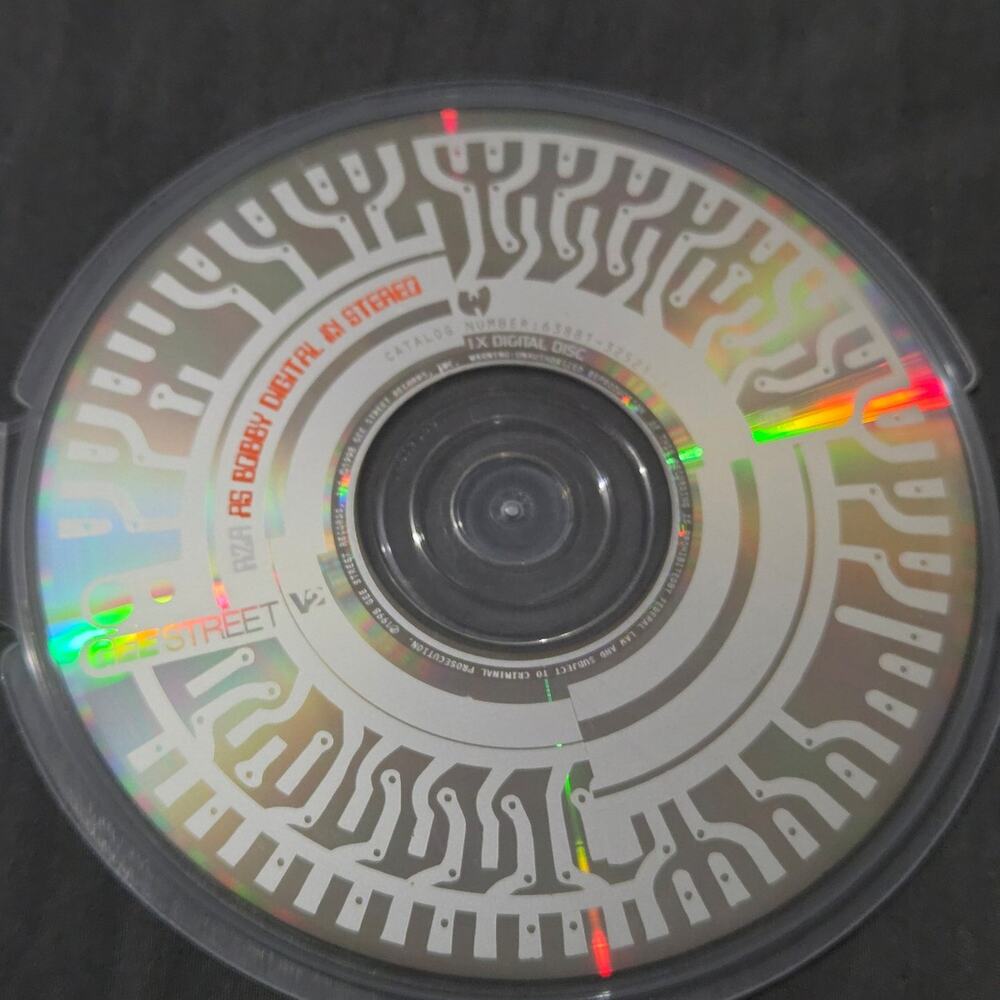 Vtg 1998 Rza Rza as Bobby Digital CD Rap Hip Hop Wu-Tang